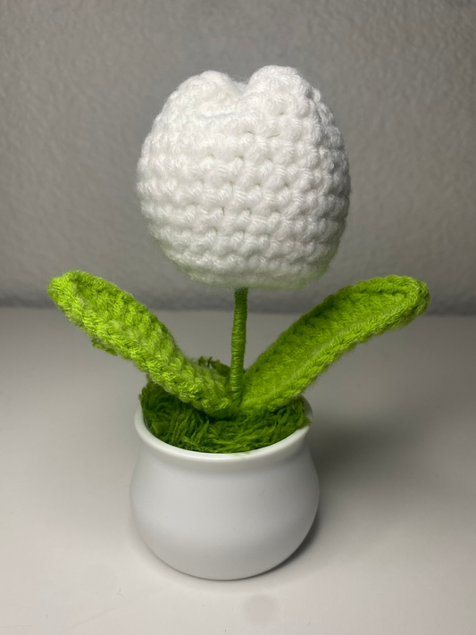 Yarn Flower Pot